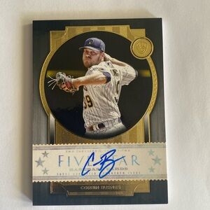 2022 Topps Five Star  Autographs #FSA-CB Corbin Burnes (MISC12)